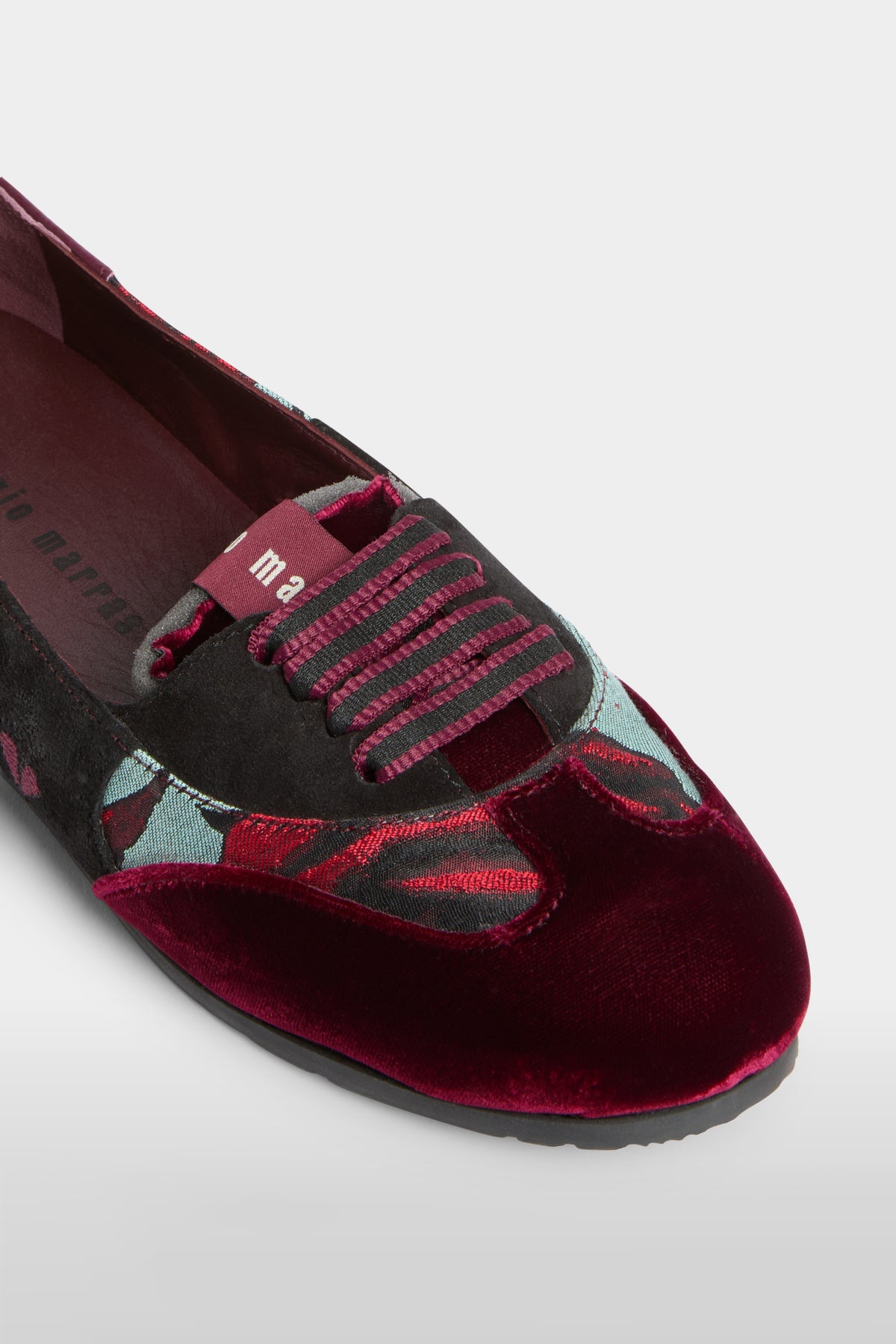 Bordeaux Lollove Ballerina Sneakers