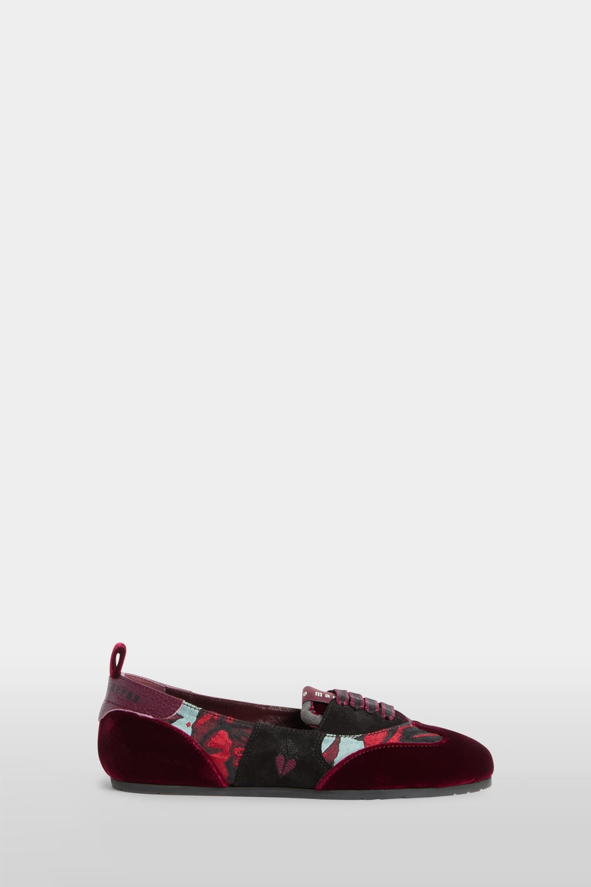 Ballerina Sneakers Lollove Bordeaux 
