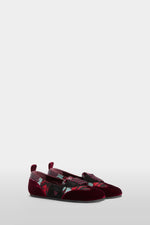Bordeaux Lollove Ballerina Sneakers