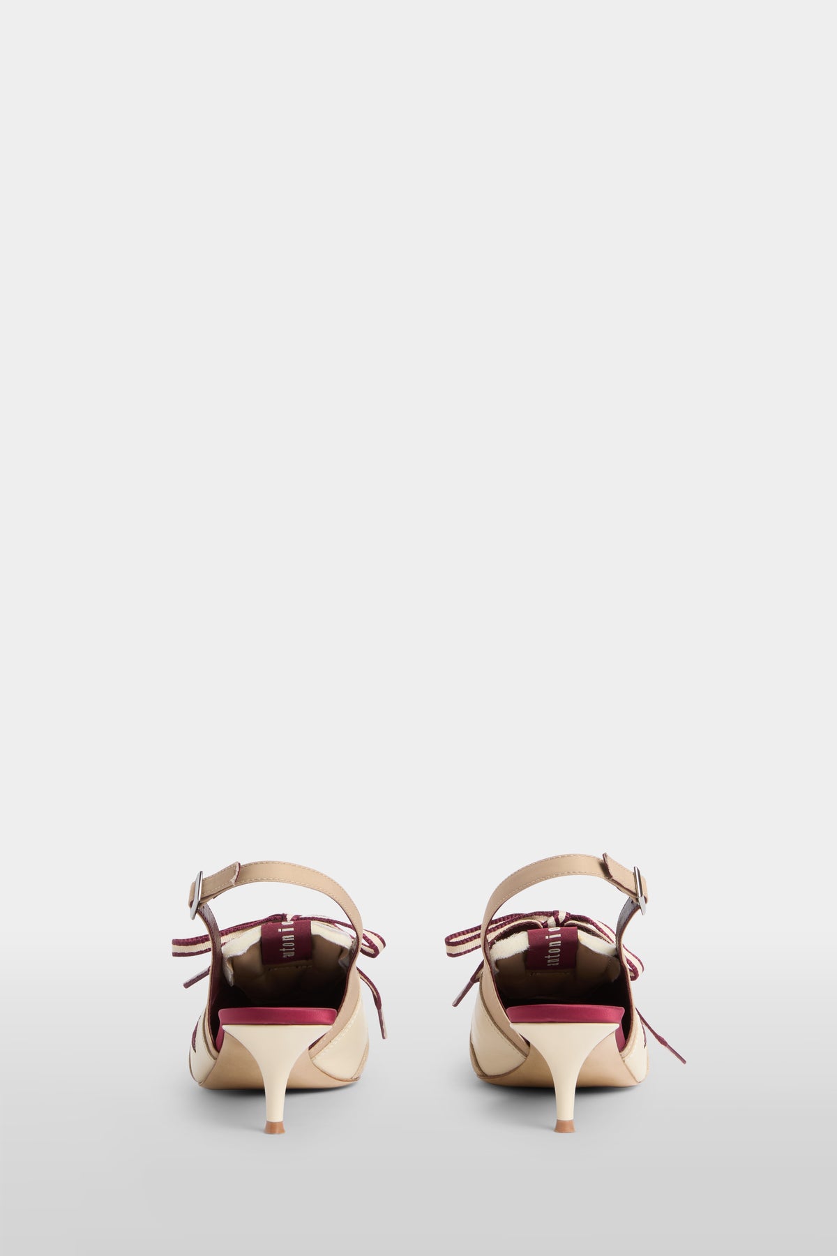 Beige Lollove Slingback Sneakers
