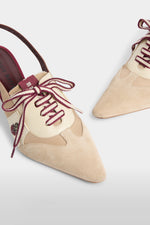 Beige Lollove Slingback Sneakers