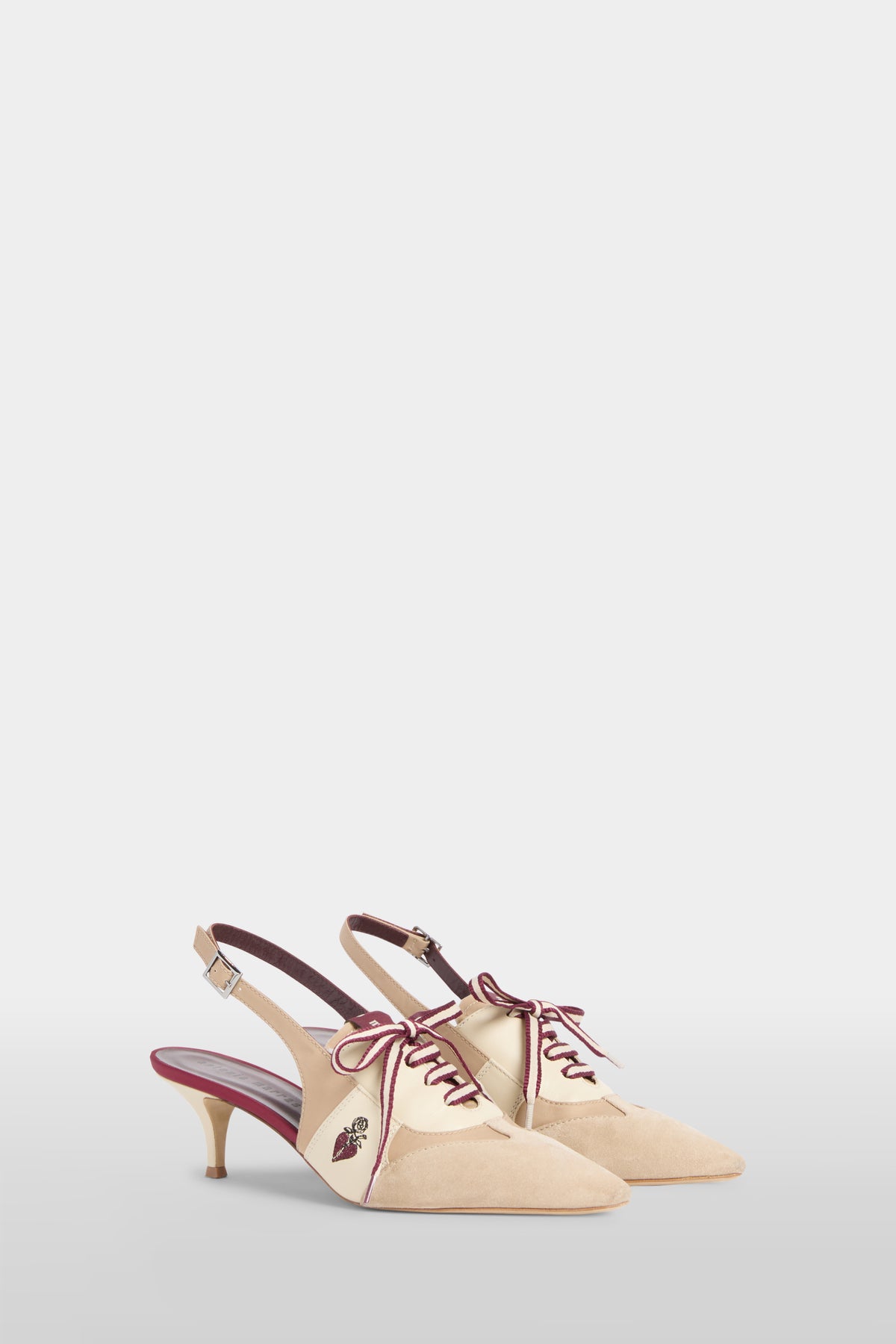Beige Lollove Slingback Sneakers