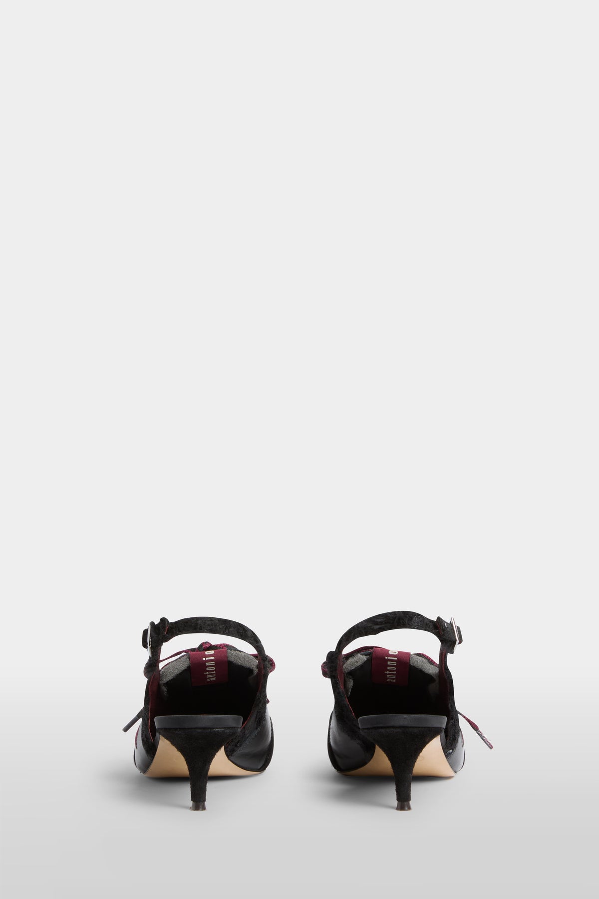 Black Lollove Slingback Sneakers