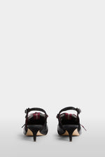 Black Lollove Slingback Sneakers