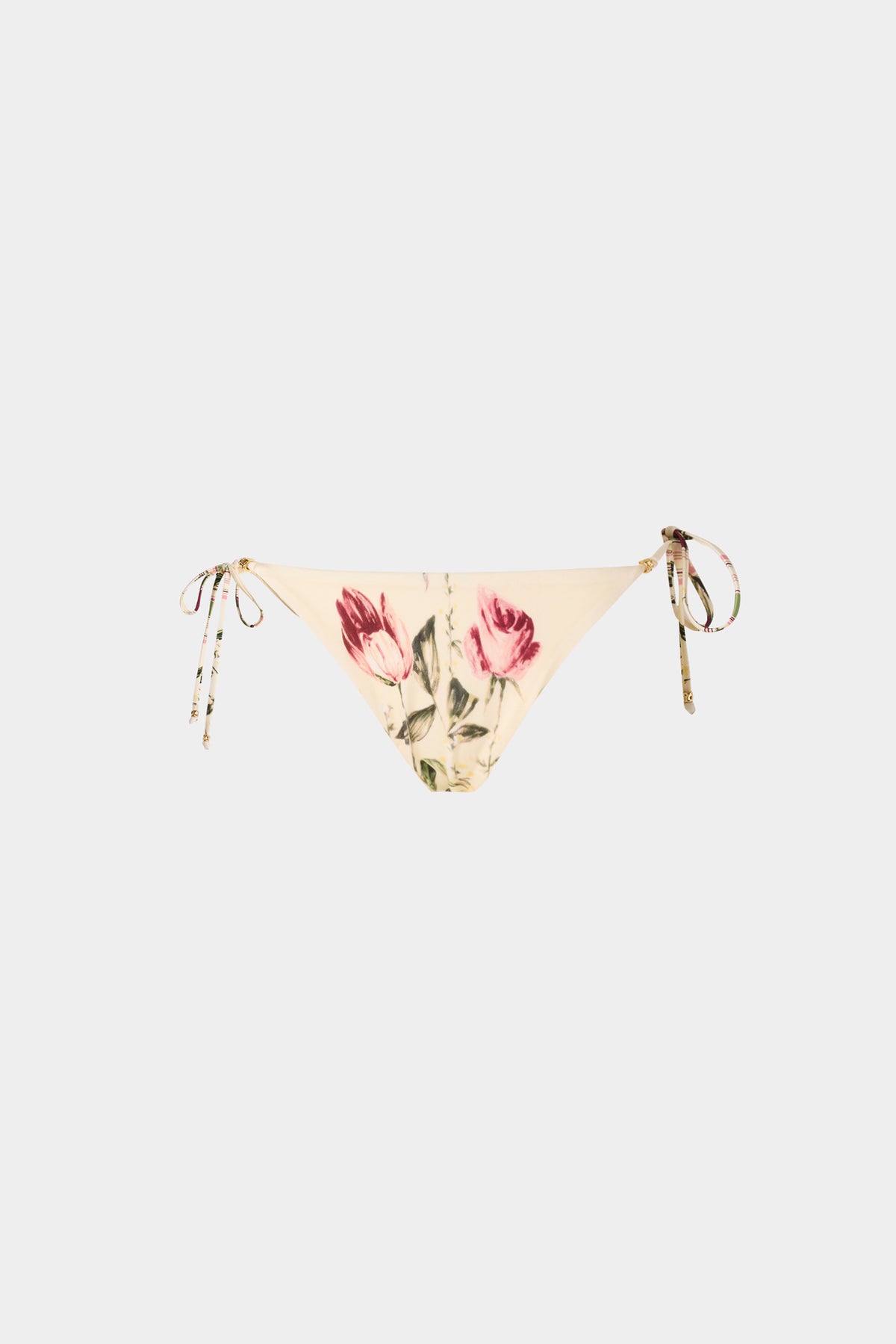 Slip Bikini con Motivo Floreale
