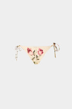 Rose and Tulip Tie-Side Bikini Bottom