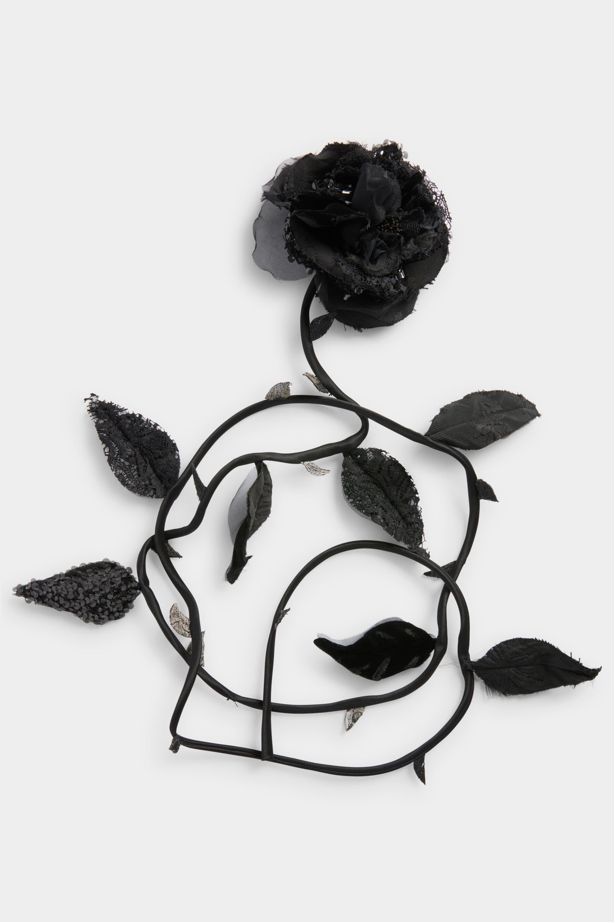 Spilla Rosa Nera