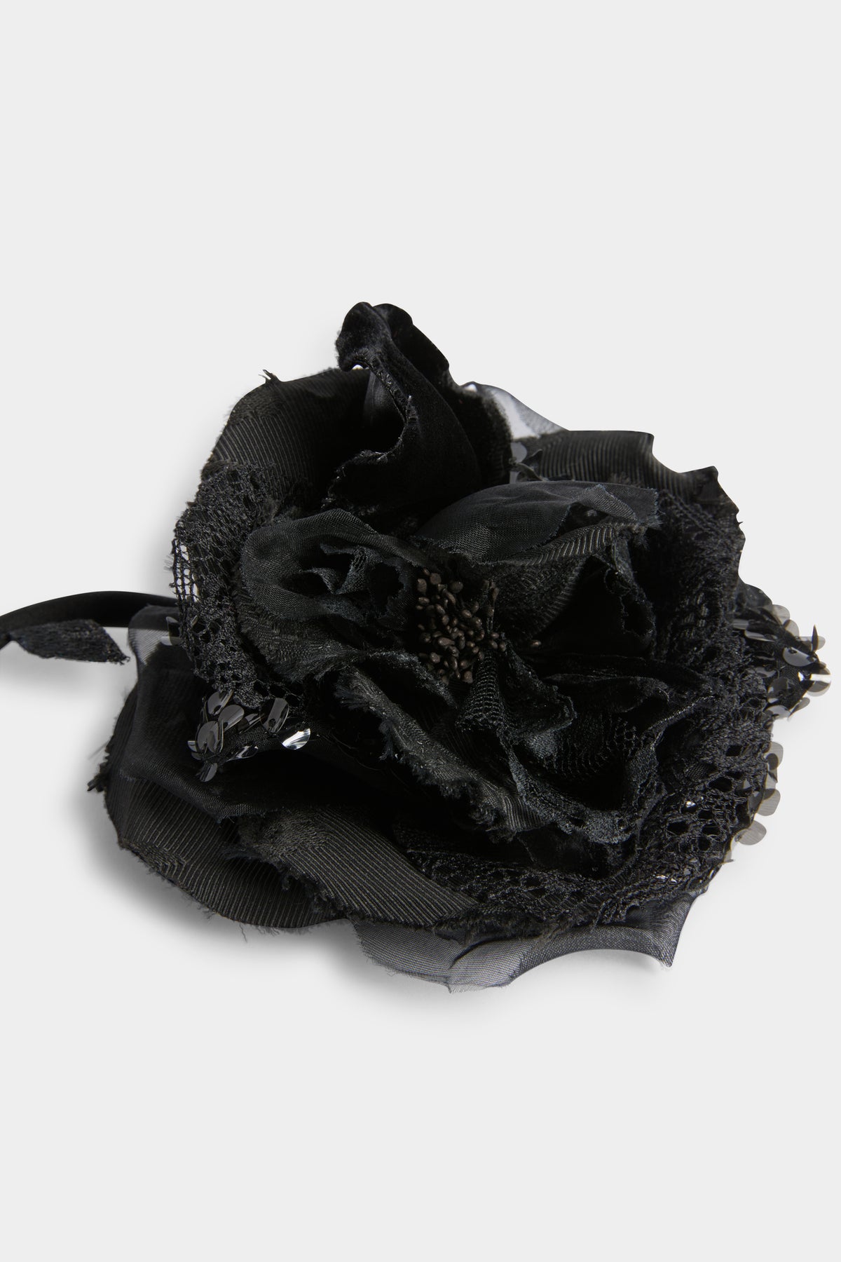 Spilla Rosa Nera