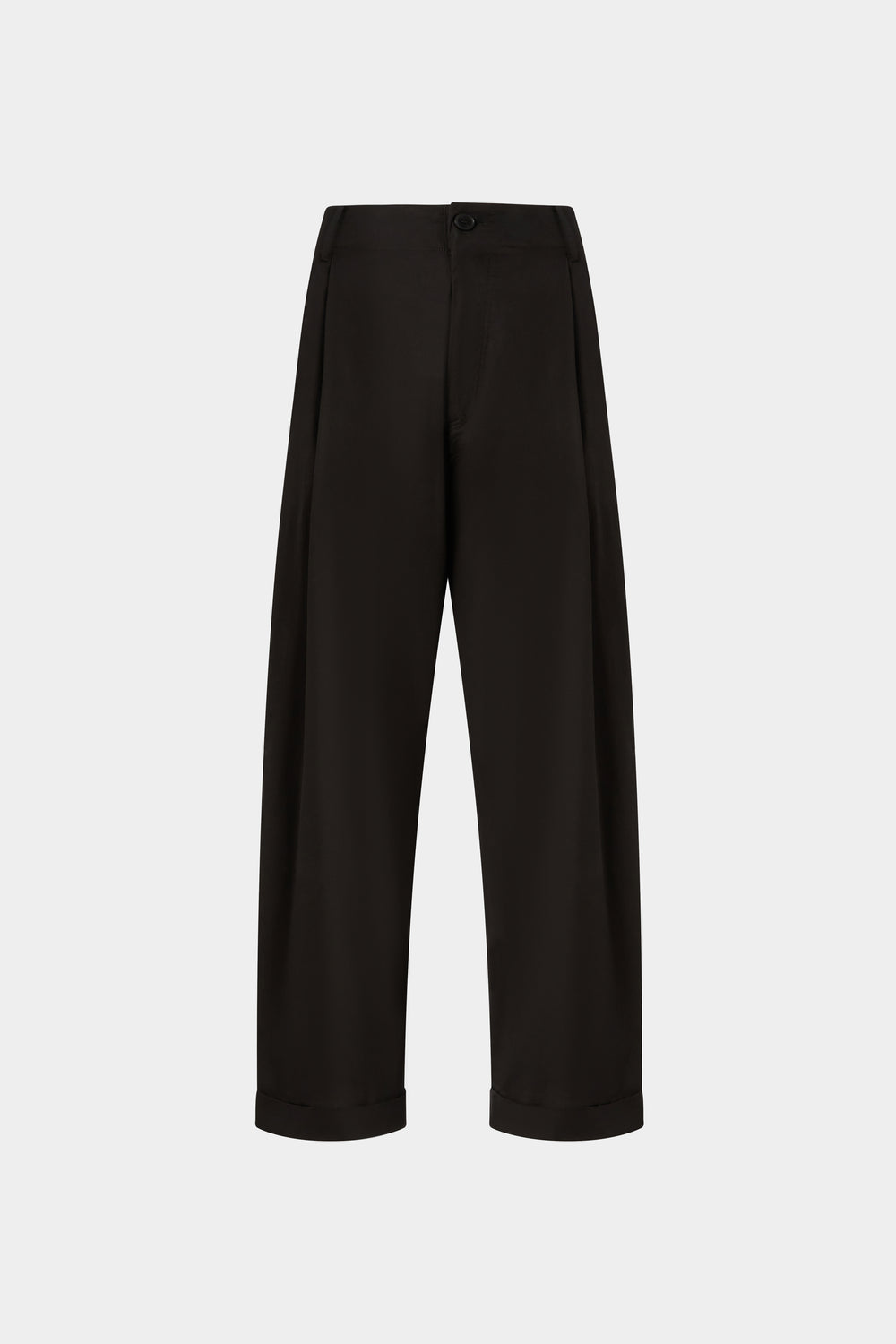Black Wide-Leg Trousers