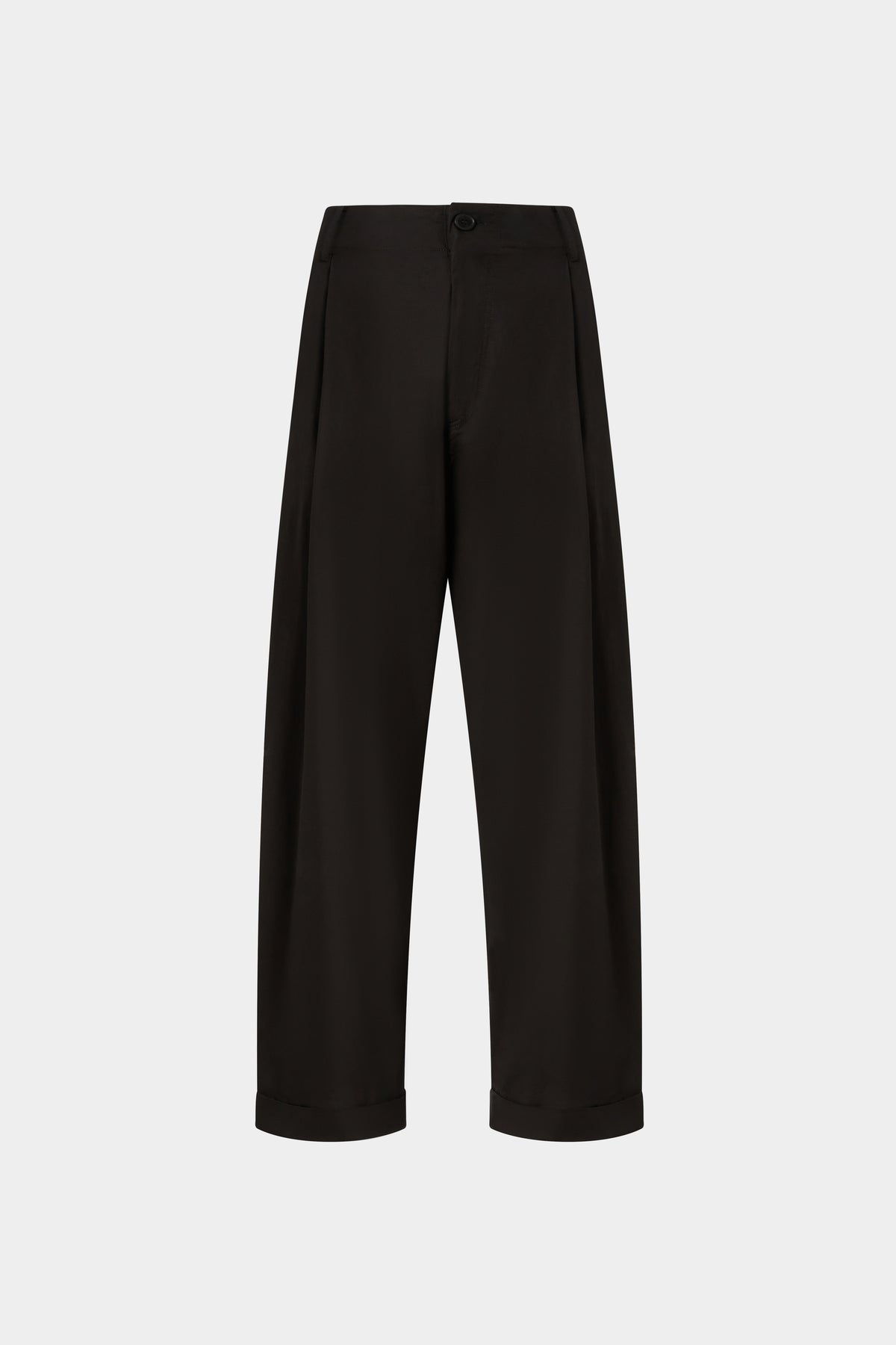 Black Wide-Leg Trousers