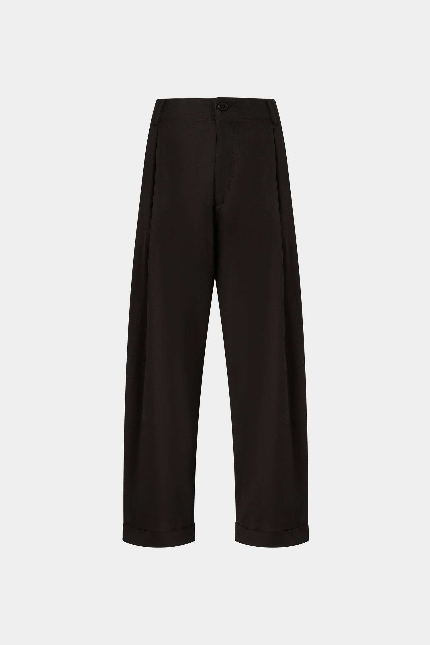 Black Wide-Leg Trousers